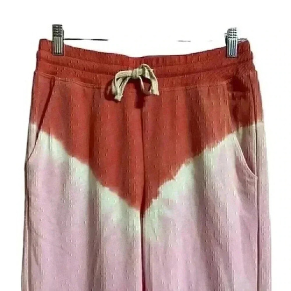 Sundry Sweatpants Women’s 1 (Small) Pink/Red Tie Dye Athleisure NWT - Picture 2 of 6